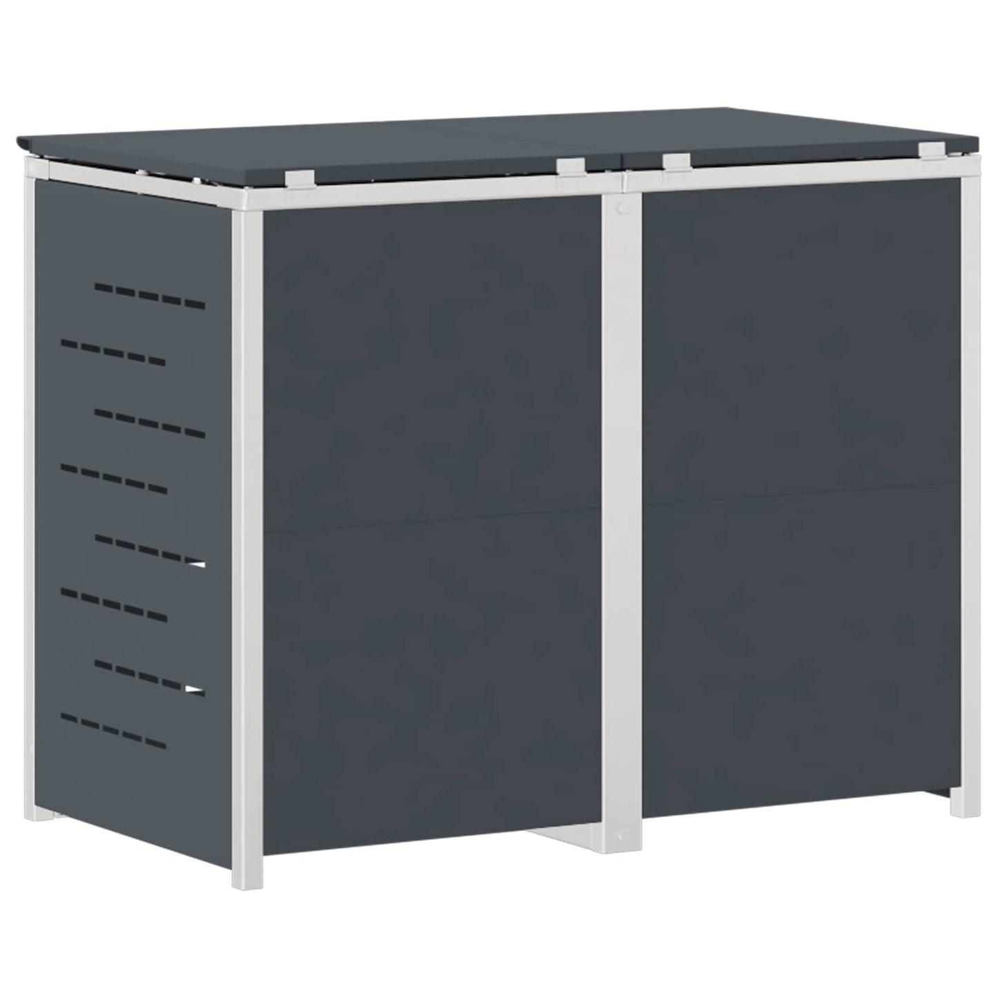 Wheelie Bin Storage Anthracite 138 x 77.5 x 112.5 cm