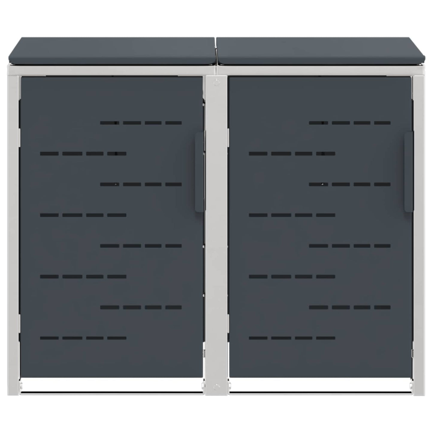 Wheelie Bin Storage Anthracite 138 x 77.5 x 112.5 cm