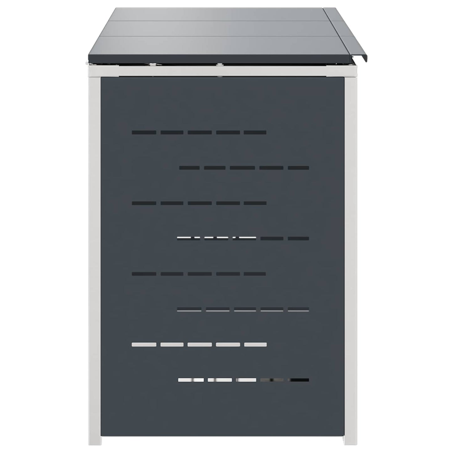Wheelie Bin Storage Anthracite 207 x 77.5 x 112.5 cm