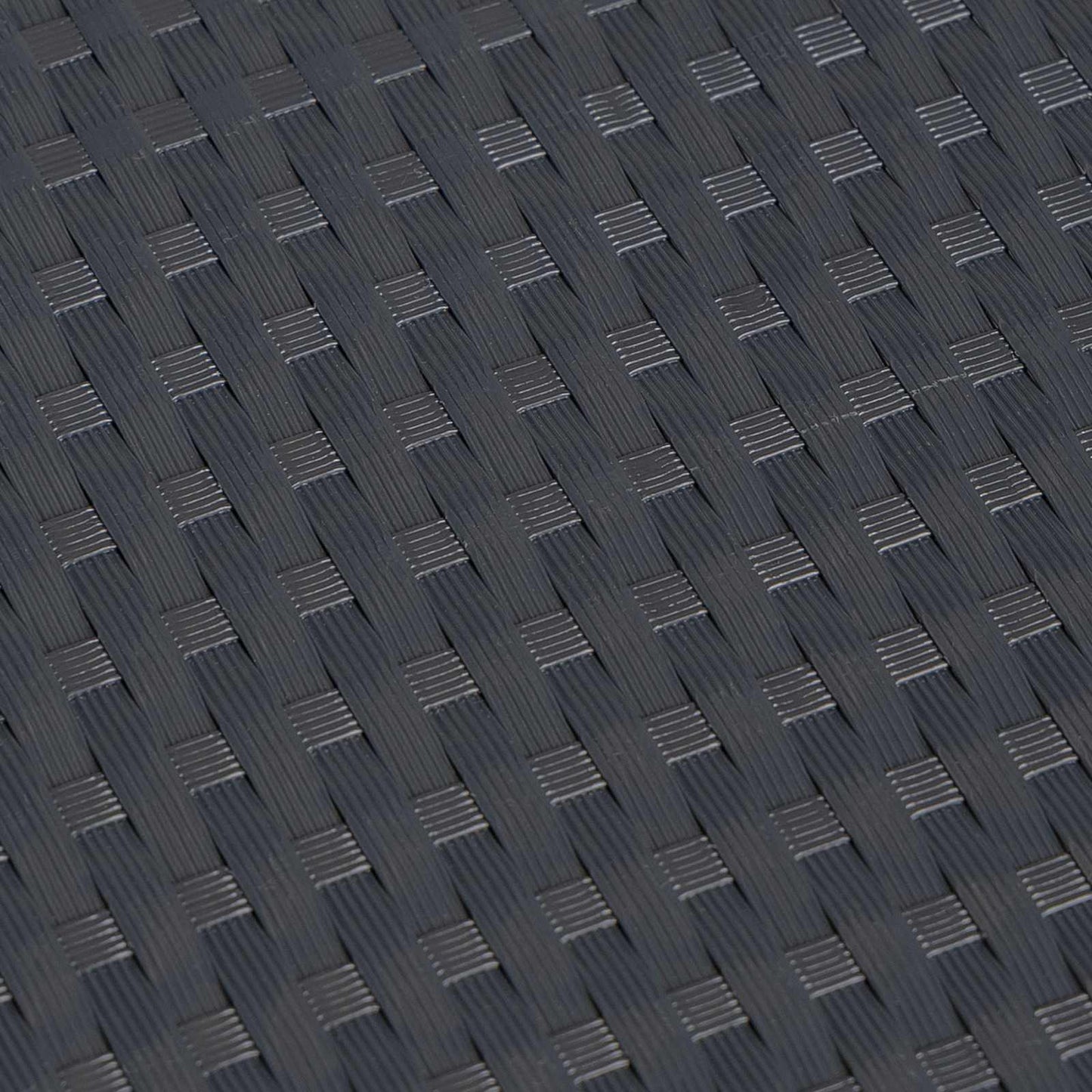 Balcony Screen Dark Grey 400 x 90 cm Poly Rattan