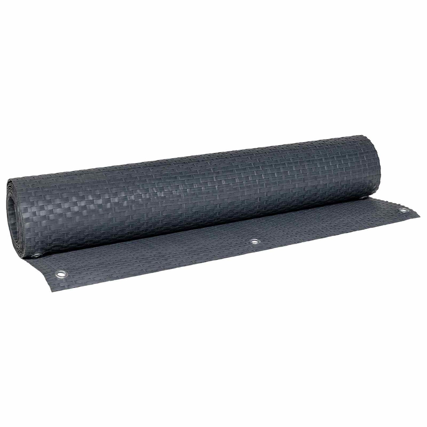Balcony Screen with Eyelets Anthracite