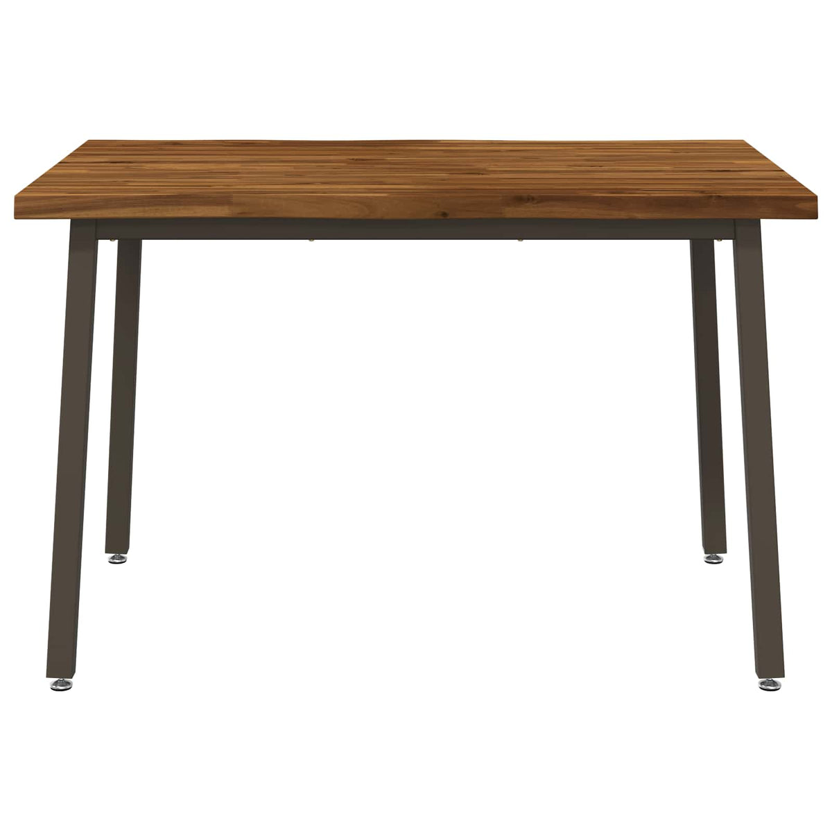 90 x 55 x 75 cm Solid Acacia Wood Natural and Coffee