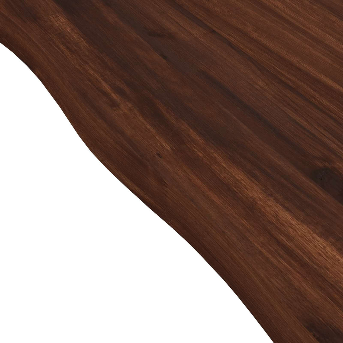 120 x 70 x 75 cm Solid Acacia Wood Dark Brown and White