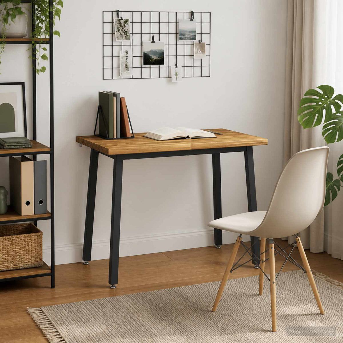 Square Dining Table 90 x 55 x 75 cm Solid Acacia Wood