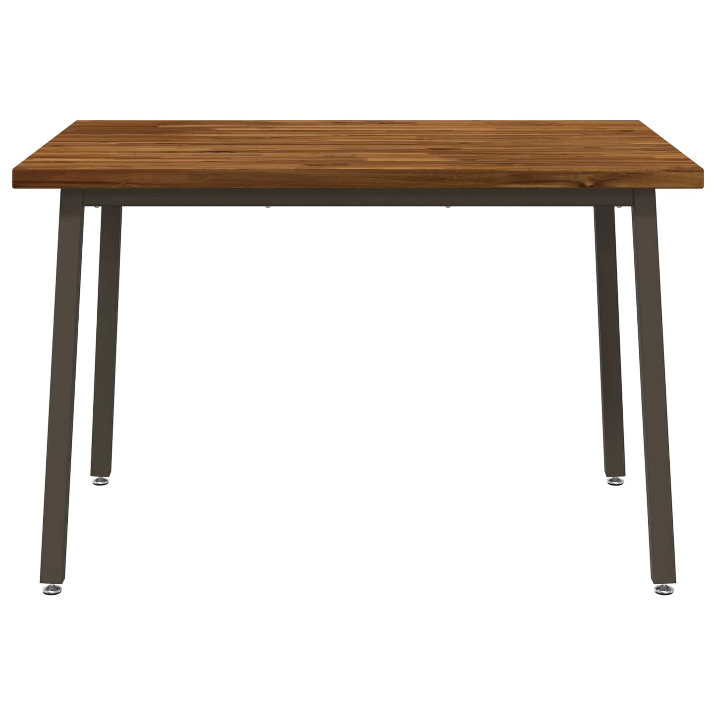 120 x 70 x 75 cm Solid Acacia Wood Natural and Coffee