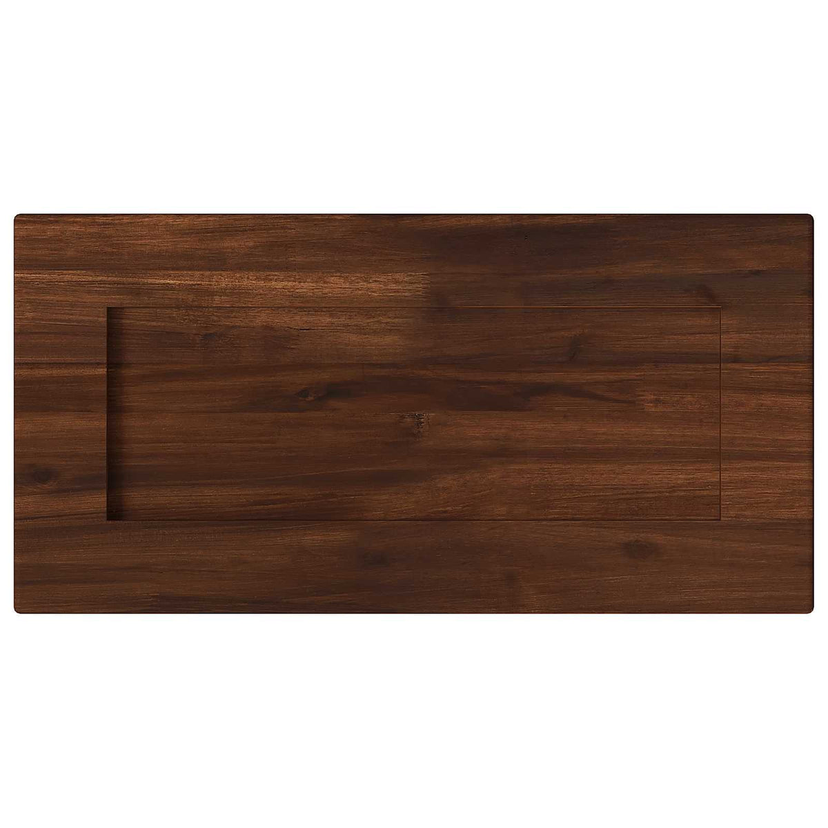 Rectangular Table Top 70 x 20 x 3.5 cm Rectangular Dark Brown