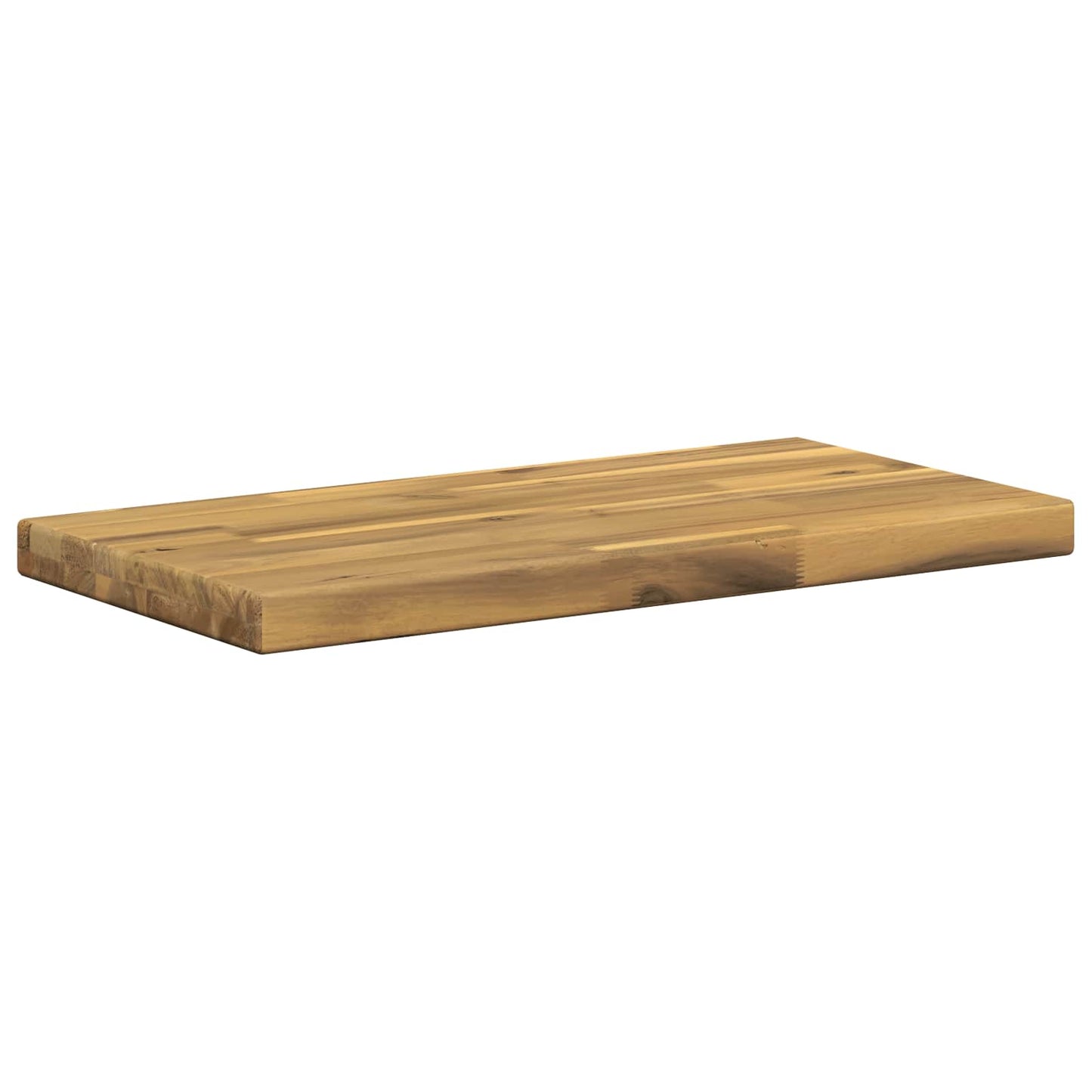 Rectangular Table Top 80 x 20 x 3.5 cm Rectangular White