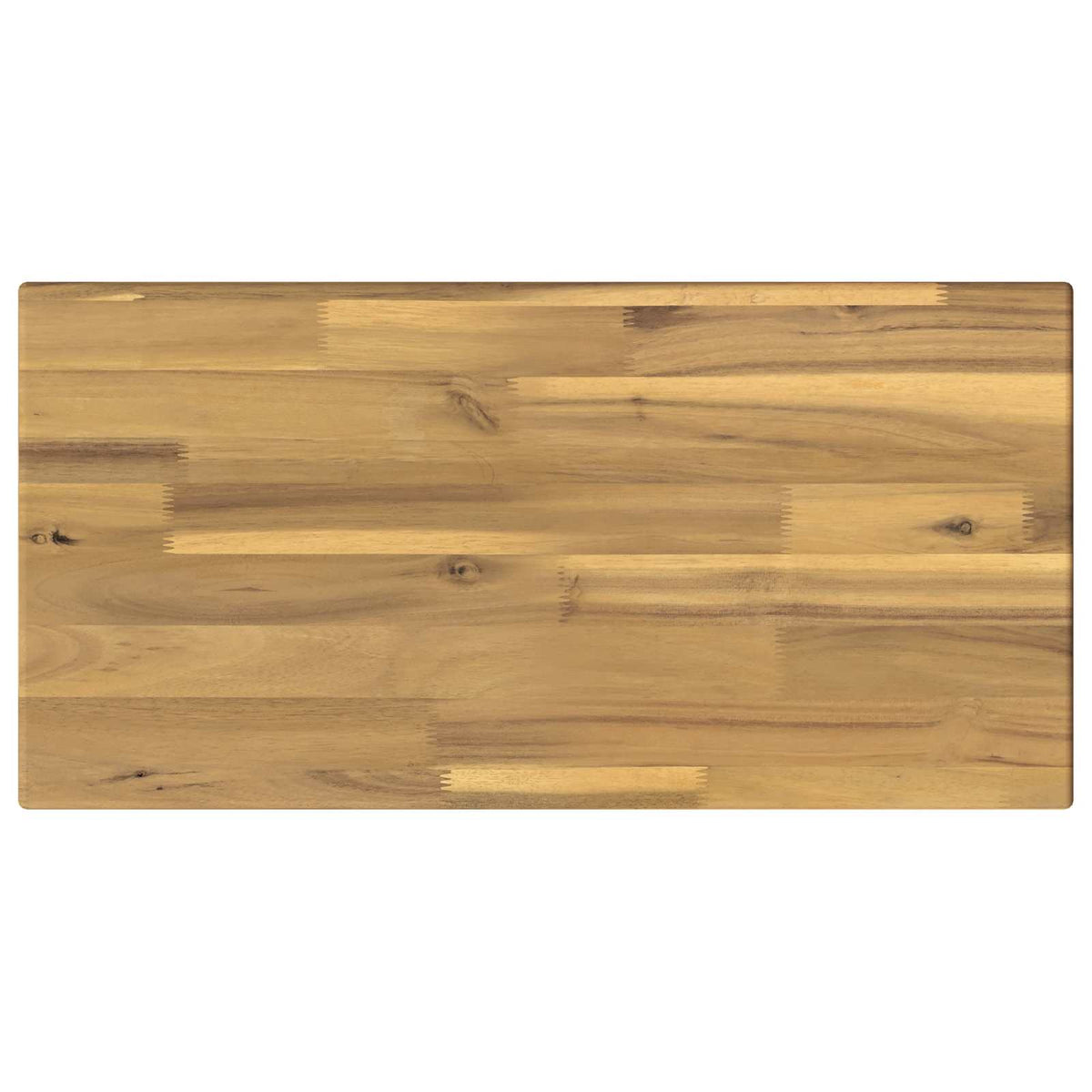 Rectangular Table Top 80 x 20 x 3.5 cm Rectangular White