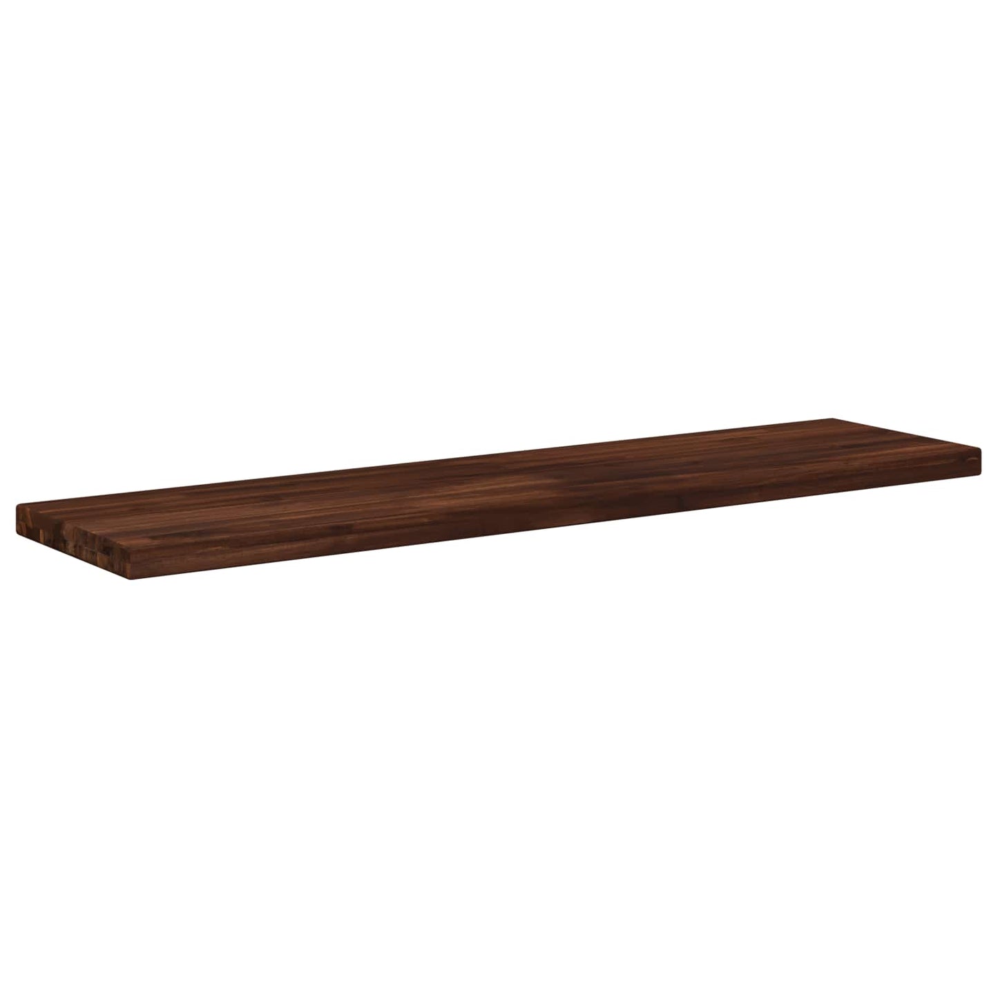 Rectangular Table Top 120 x 20 x 3.5 cm Rectangular Dark Brown