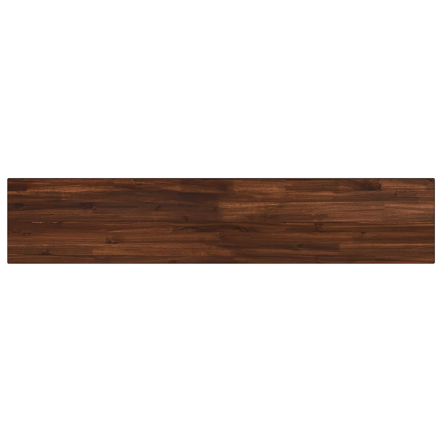Rectangular Table Top 160 x 20 x 3.5 cm Rectangular Dark Brown