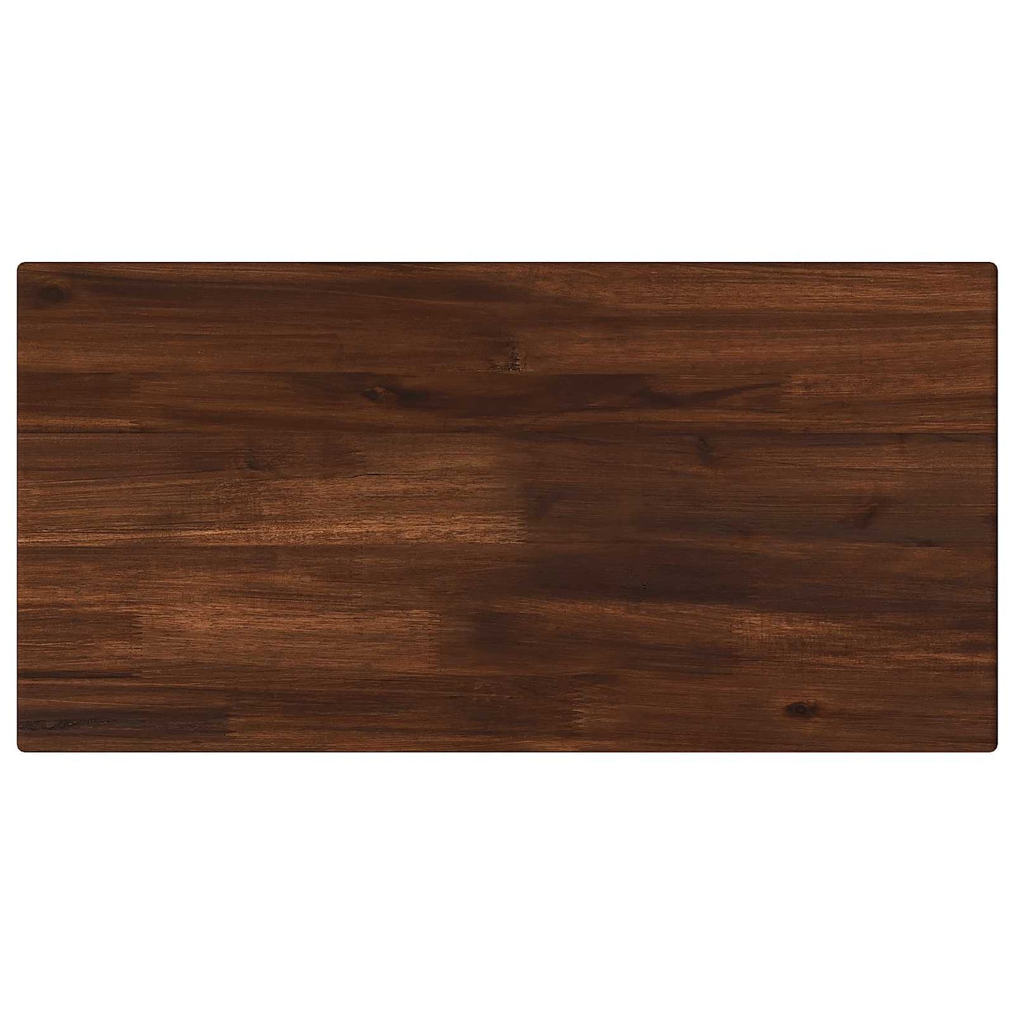 Rectangular Table Top 90 x 30 x 3.5 cm Rectangular Dark Brown