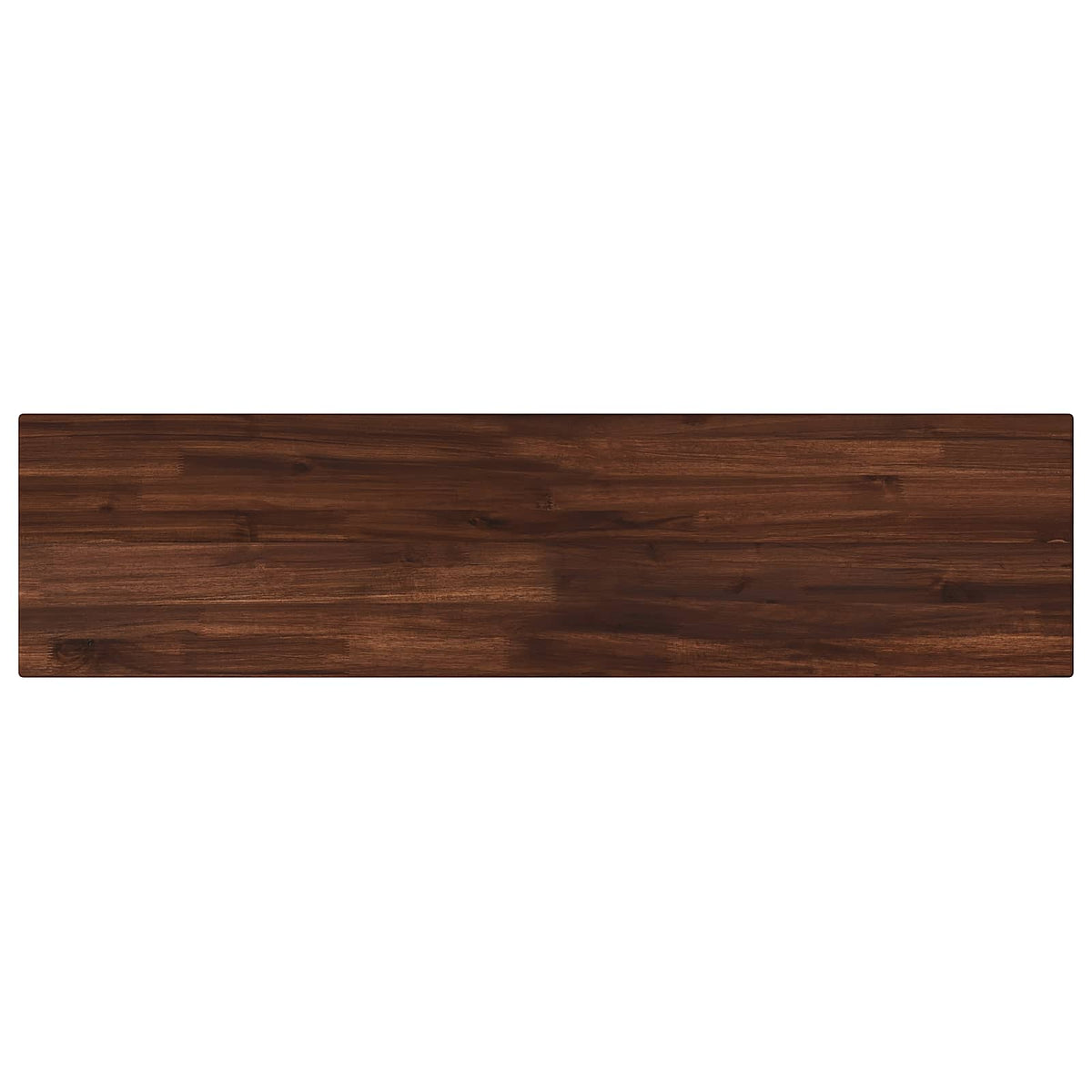 Rectangular Table Top 100 x 30 x 3.5 cm Rectangular Dark Brown