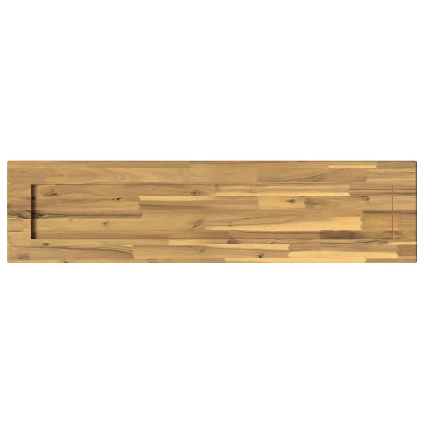 Rectangular Table Top 110 x 30 x 3.5 cm Rectangular White