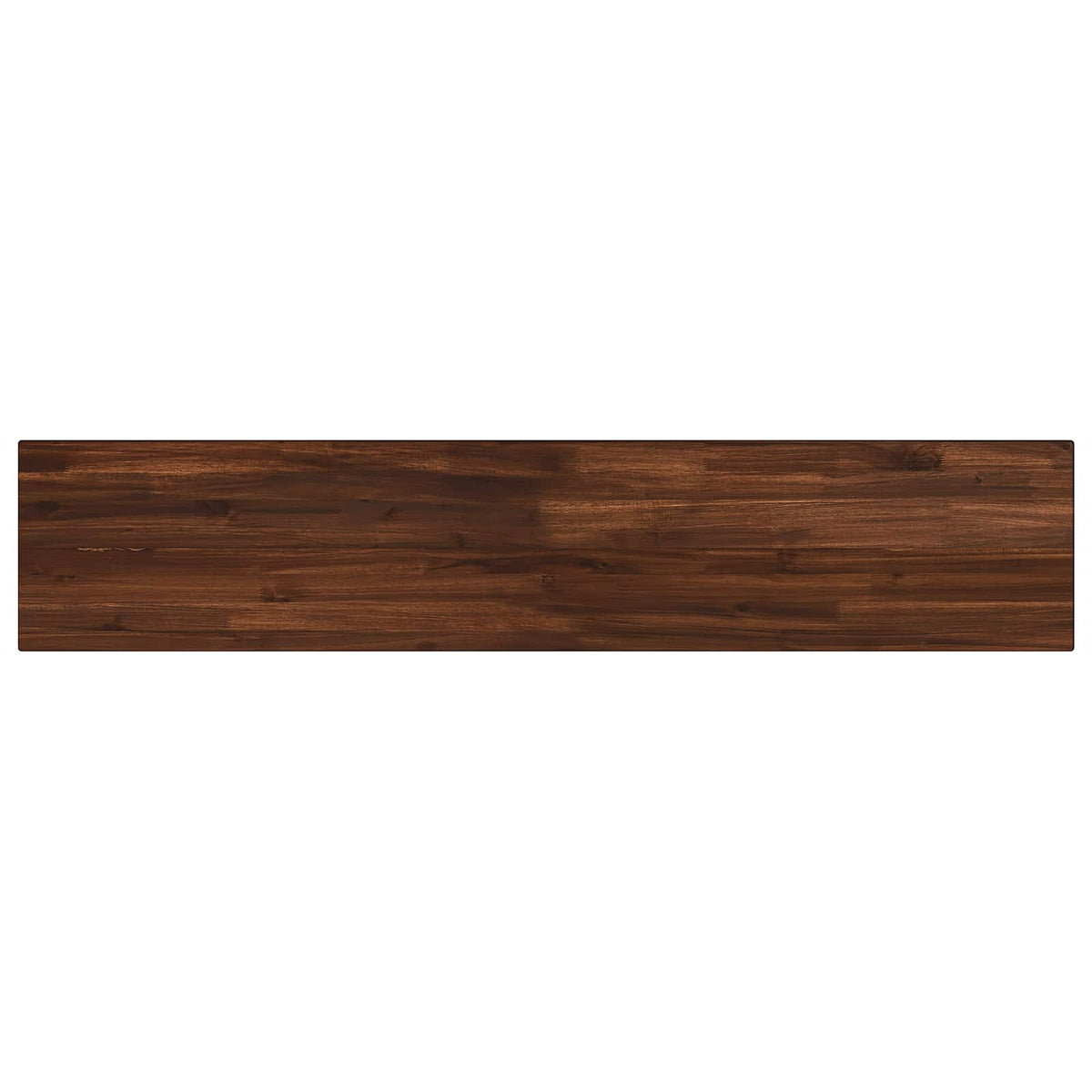 Rectangular Table Top 140 x 30 x 3.5 cm Rectangular Dark Brown