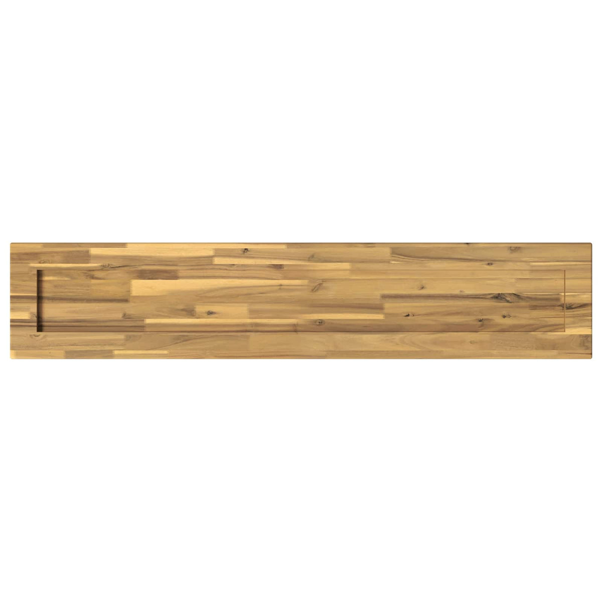 Rectangular Table Top 140 x 30 x 3.5 cm Rectangular White