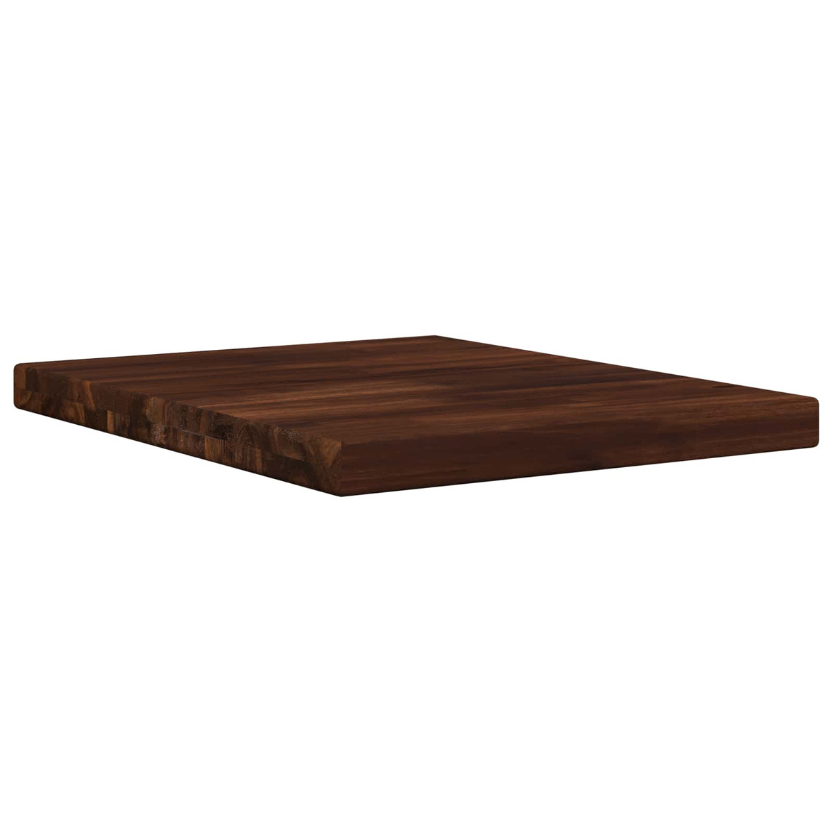 Rectangular Table Top 40 x 40 x 3.5 cm Square Solid Acacia Wood