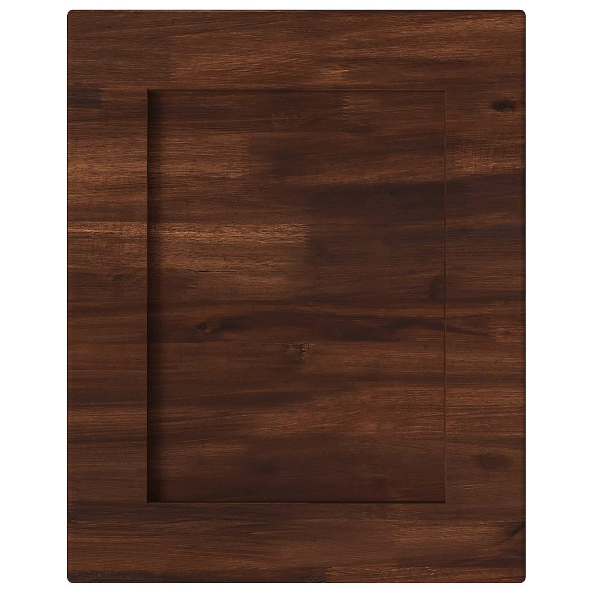 Rectangular Table Top 40 x 40 x 3.5 cm Square Solid Acacia Wood