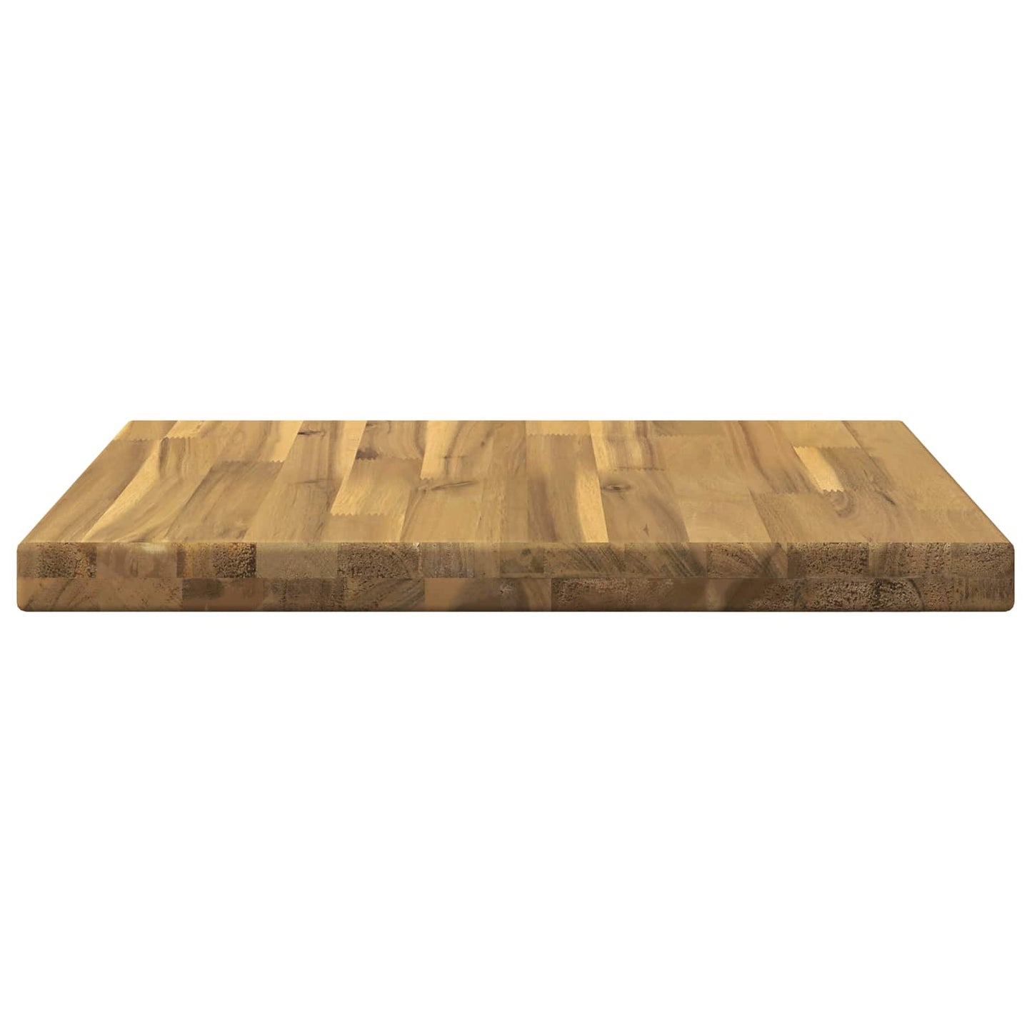 Rectangular Table Top 50 x 50 x 3.5 cm Square Solid Acacia Wood
