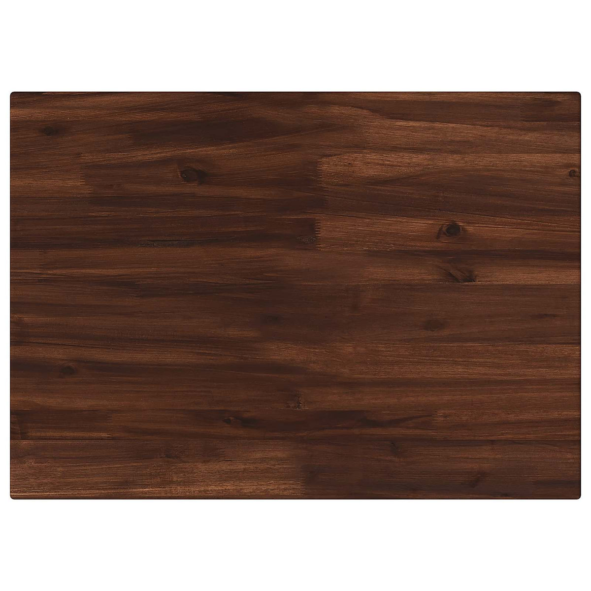 Rectangular Table Top 60 x 50 x 3.5 cm Rectangular Dark Brown