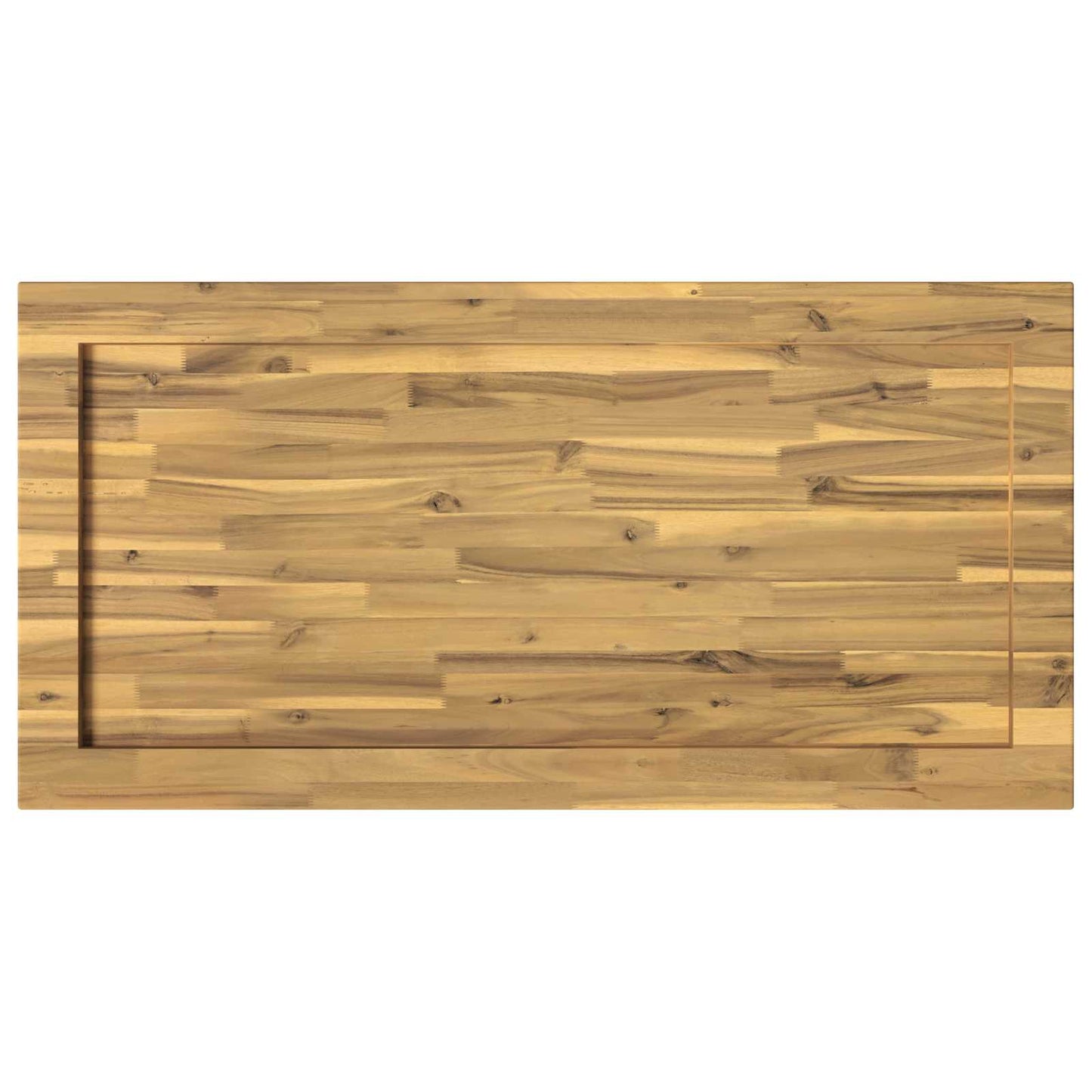 Rectangular Table Top 130 x 60 x 3.5 cm Rectangular White