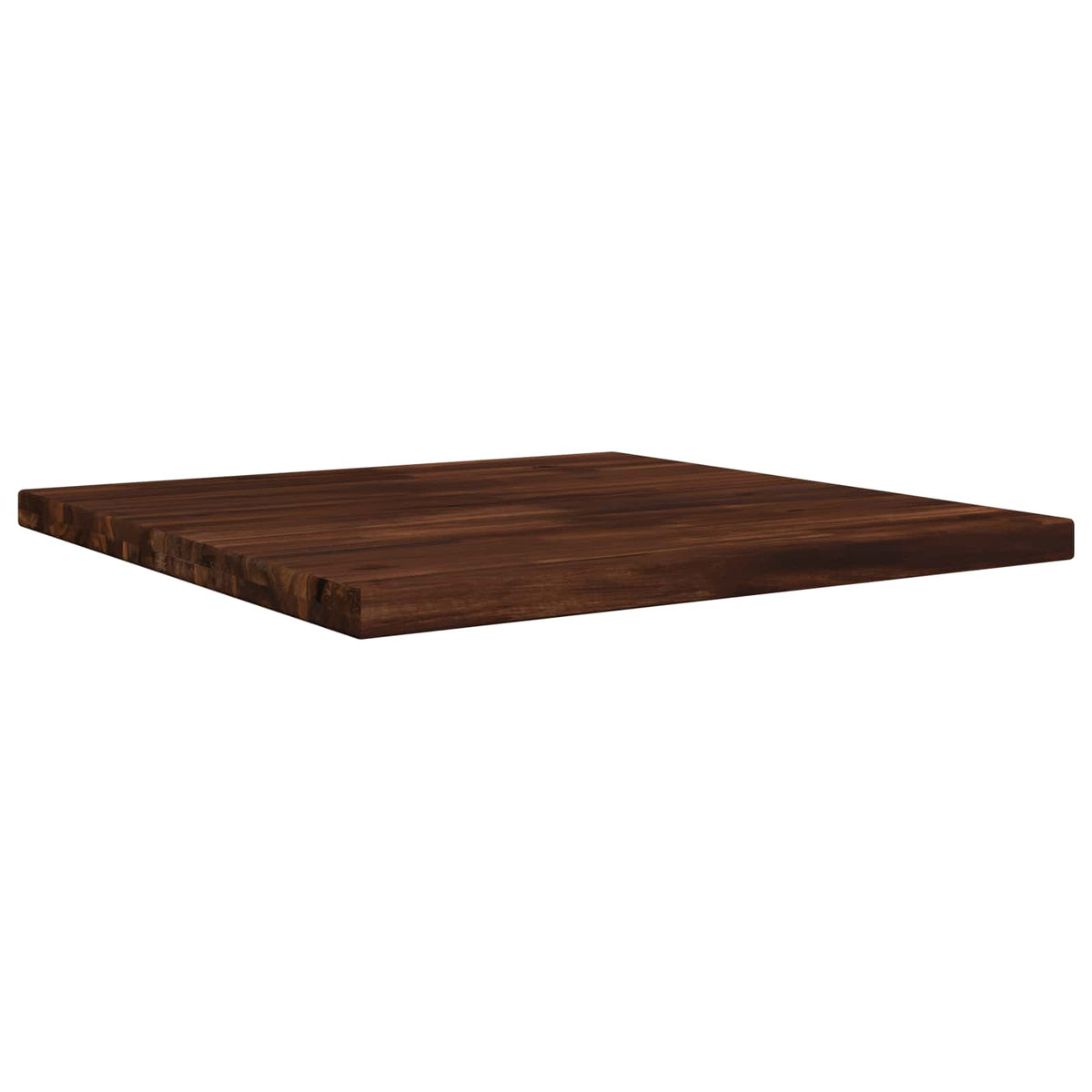 Rectangular Table Top 70 x 70 x 3.5 cm Square Solid Acacia Wood