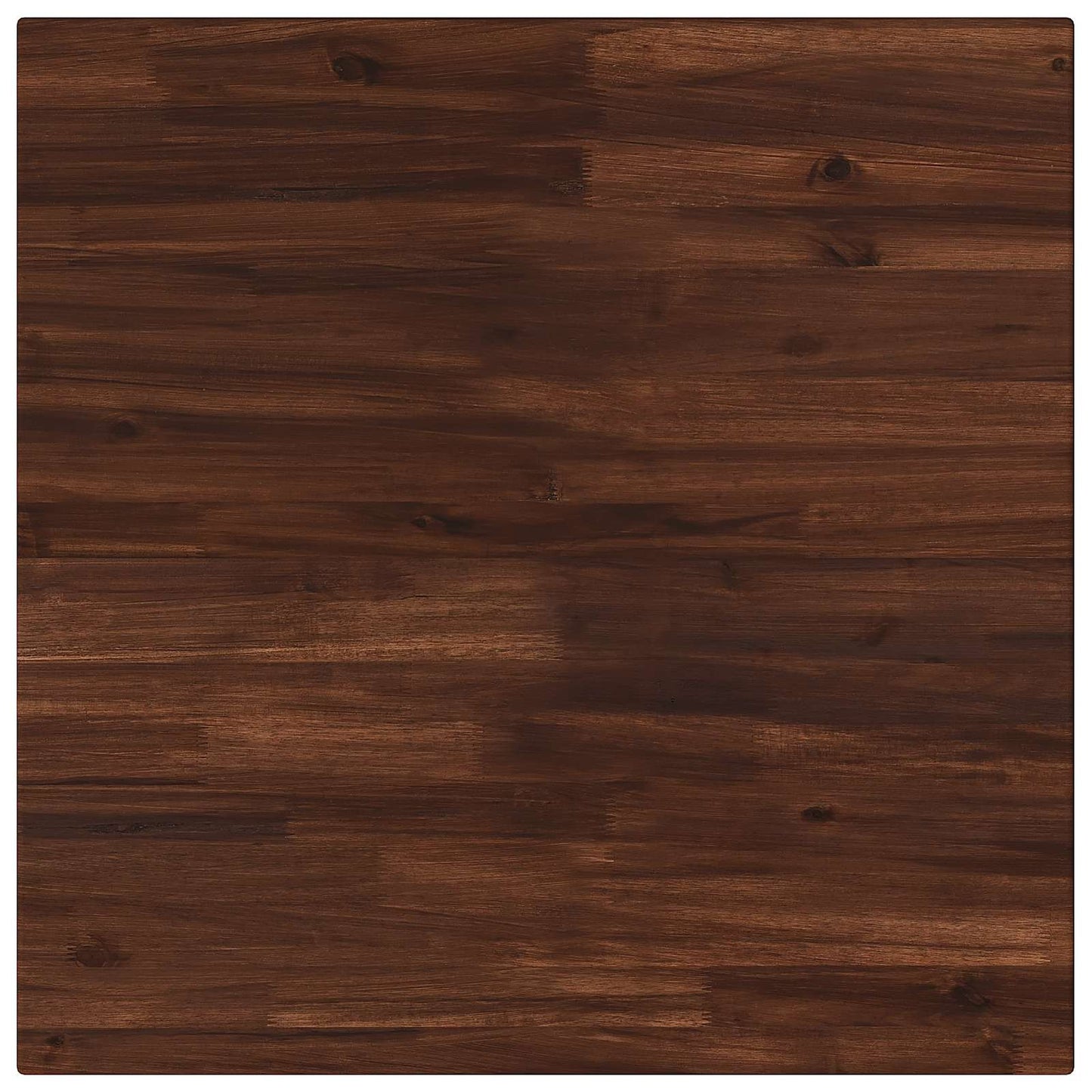 Rectangular Table Top 80 x 70 x 3.5 cm Rectangular Dark Brown