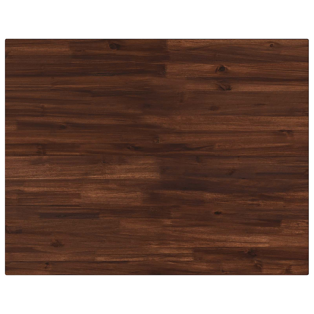 Rectangular Table Top 100 x 70 x 3.5 cm Rectangular Dark Brown