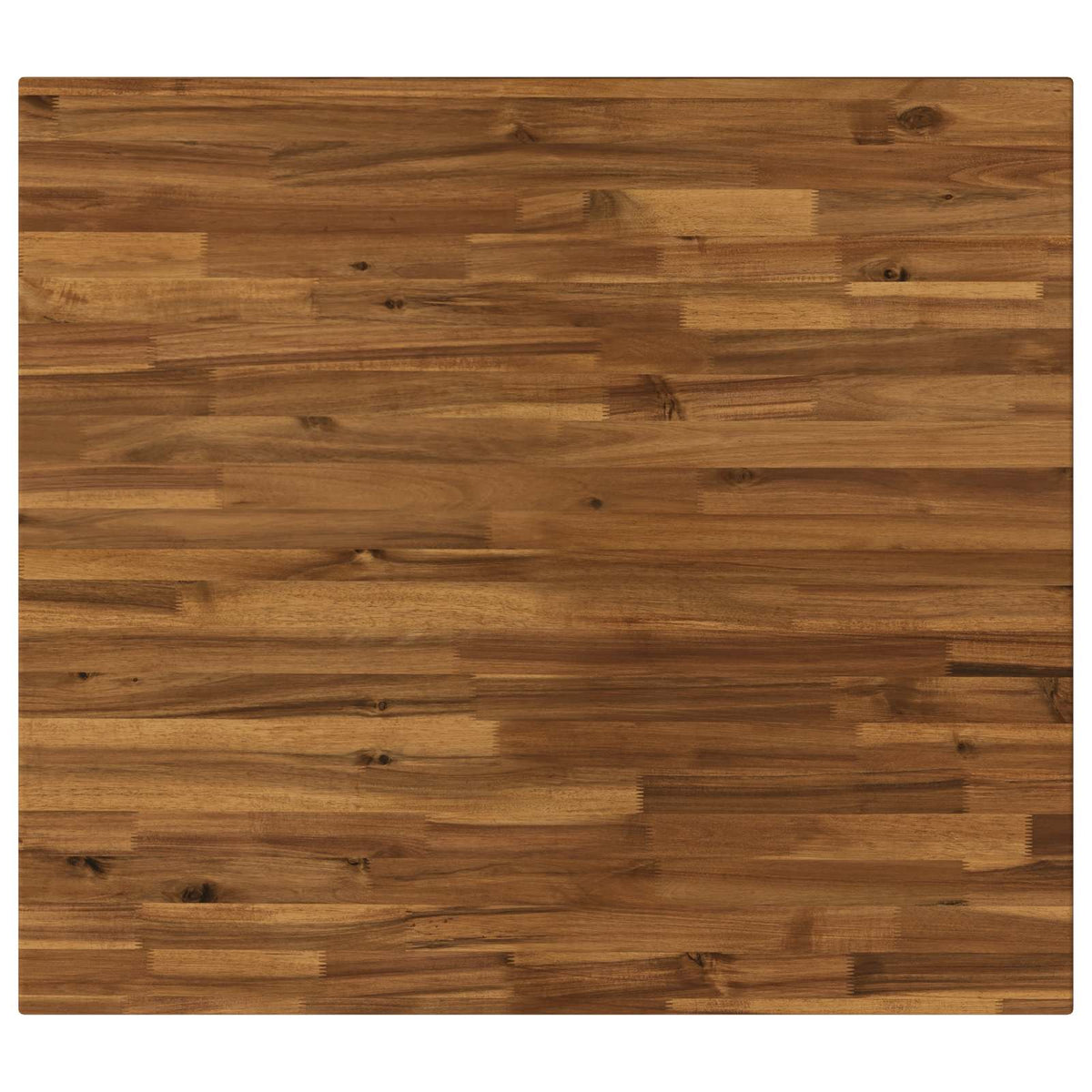 Rectangular Table Top 80 x 80 x 3.2 cm Square Solid Acacia Wood
