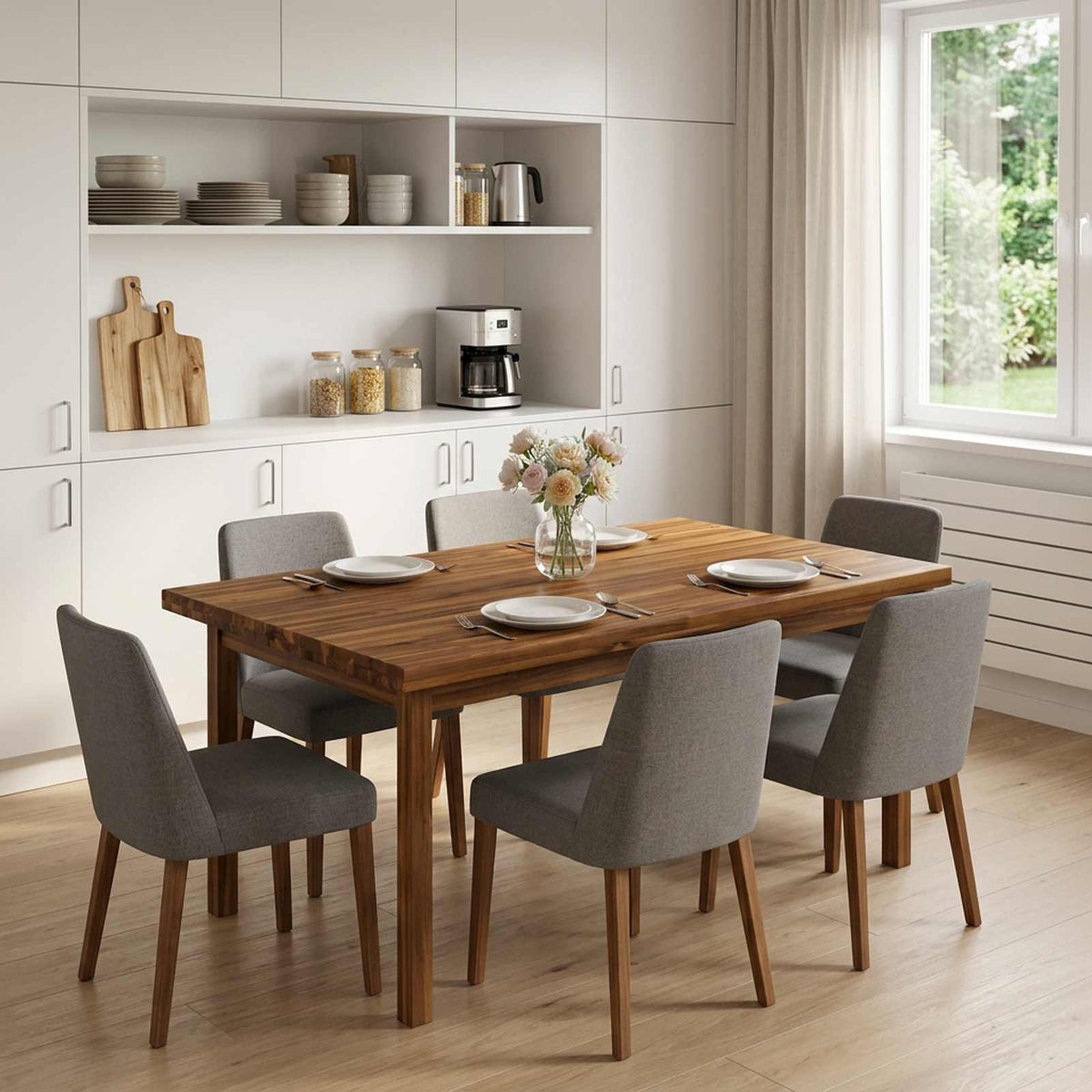 Rectangular Table Top 90 x 80 x 3.2 cm Rectangular
