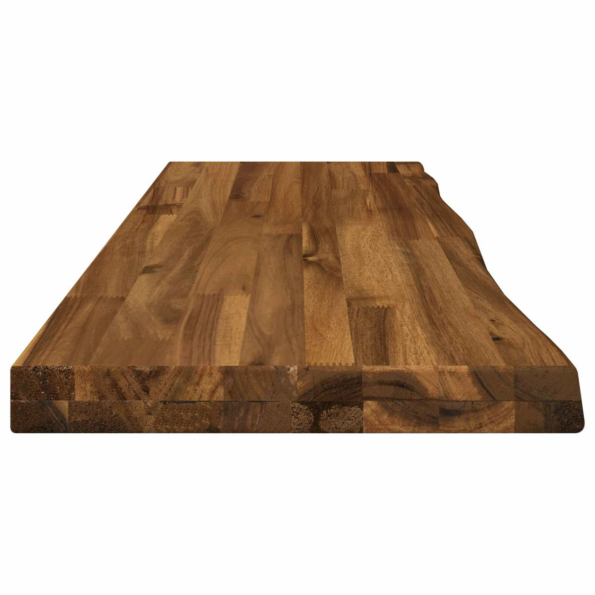 Live Edge Table Top 80 x 20 x 3.5 cm Rectangular Natural
