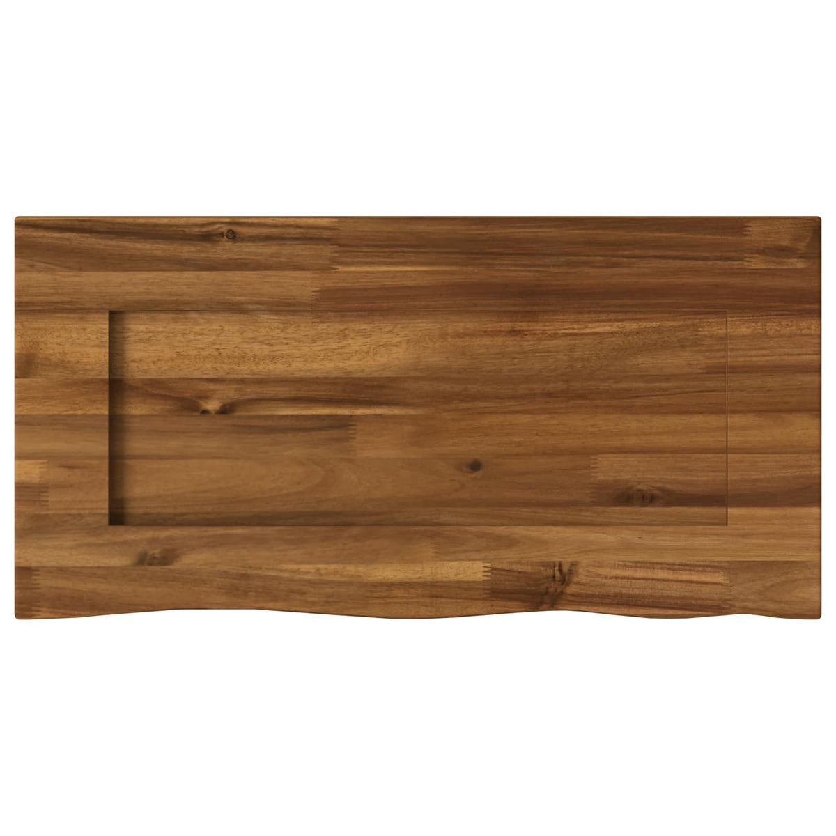 Live Edge Table Top 40 x 30 x 3.5 cm Rectangular Natural