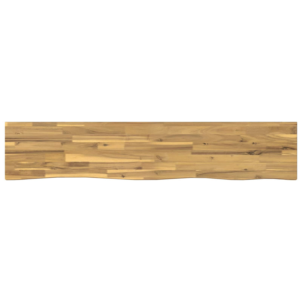 Live Edge Table Top 150 x 30 x 3.5 cm Rectangular White