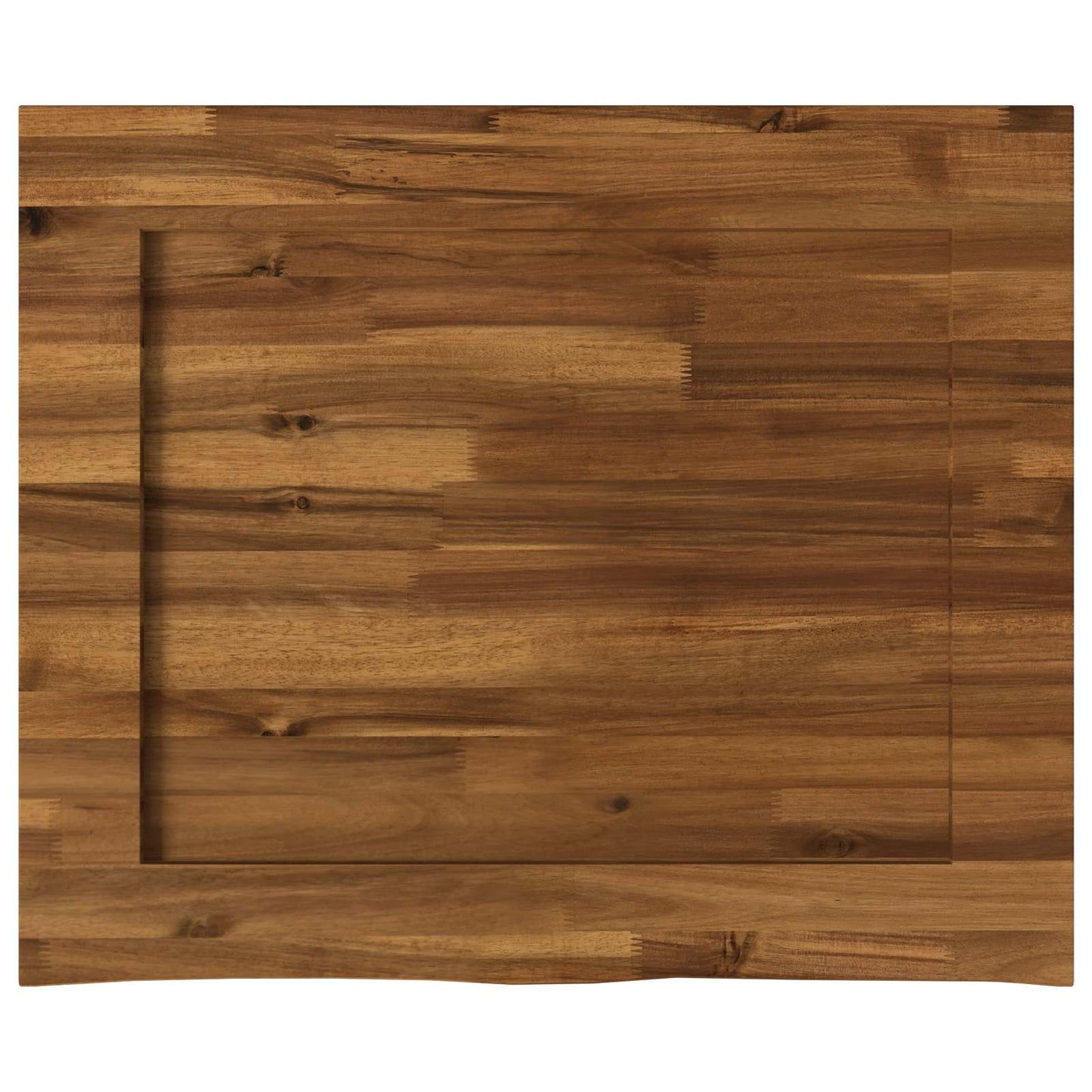 Live Edge Table Top 90 x 40 x 3.5 cm Rectangular Natural