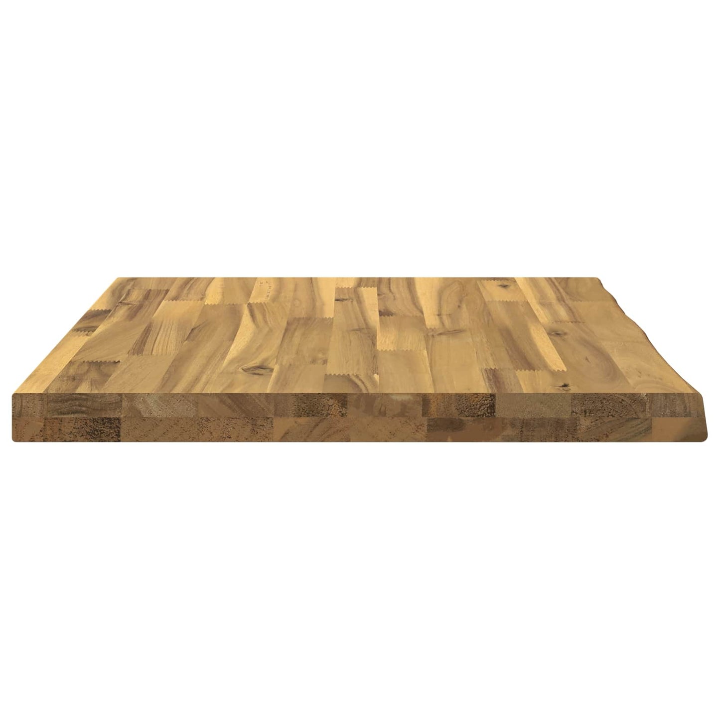 Live Edge Table Top 90 x 40 x 3.5 cm Rectangular White