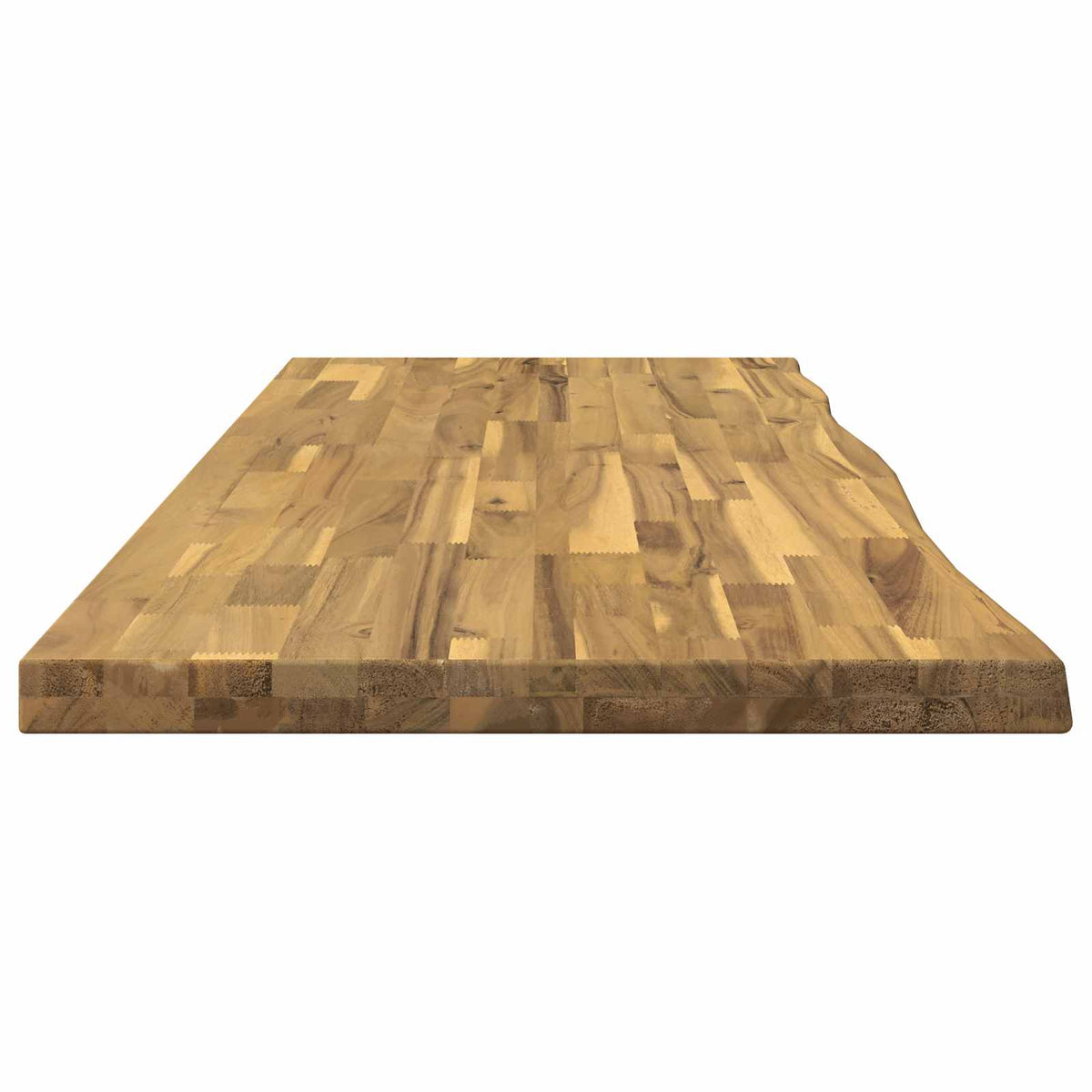 Live Edge Table Top 150 x 40 x 3.5 cm Rectangular White