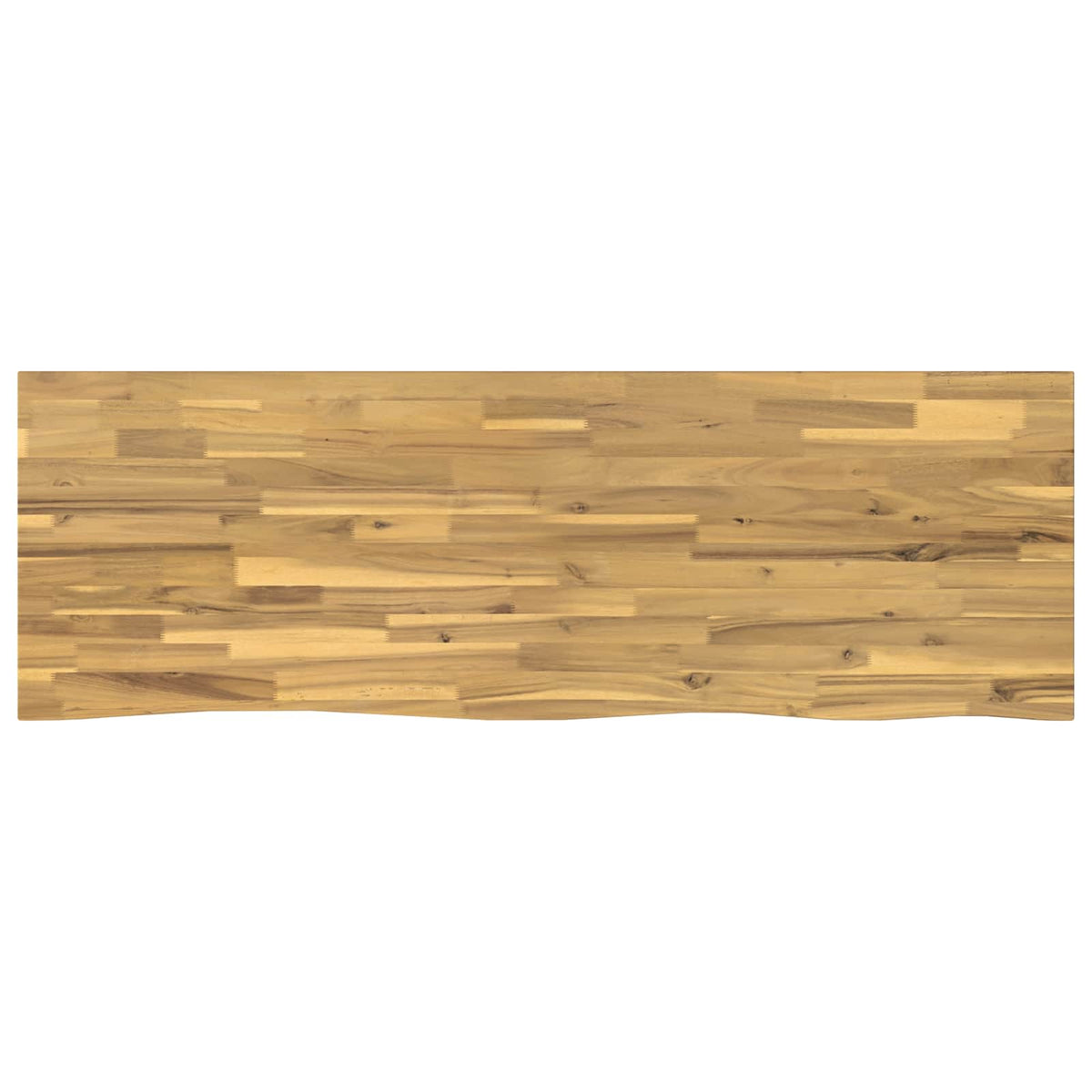 Live Edge Table Top 150 x 40 x 3.5 cm Rectangular White