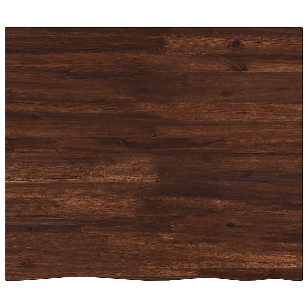 Live Edge Table Top 70 x 60 x 3.2 cm Rectangular