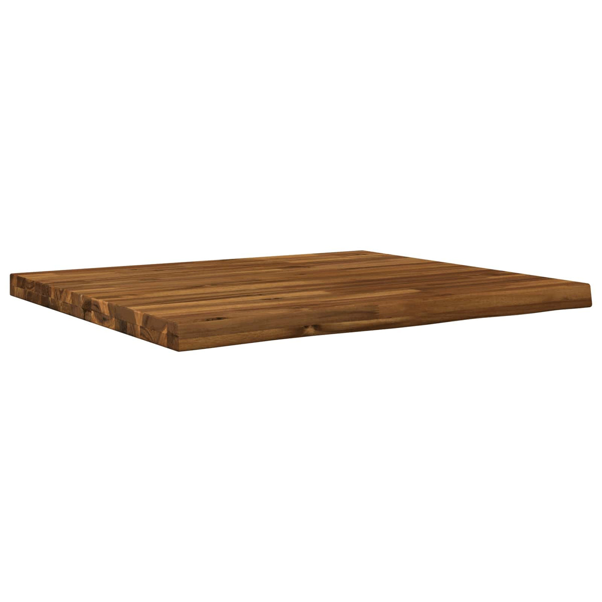 Live Edge Table Top 70 x 60 x 3.2 cm Rectangular