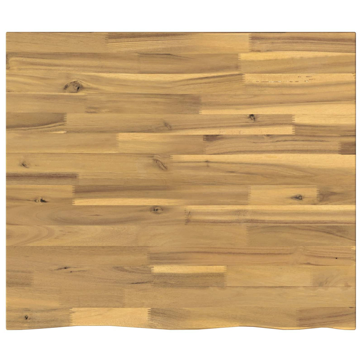 Live Edge Table Top 70 x 60 x 3.2 cm Rectangular