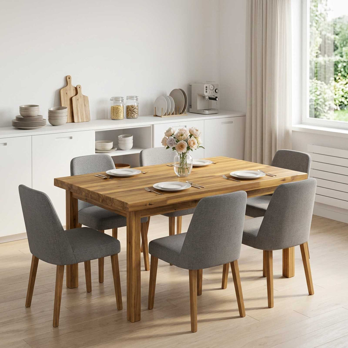 Live Edge Table Top 90 x 60 x 3.2 cm Rectangular