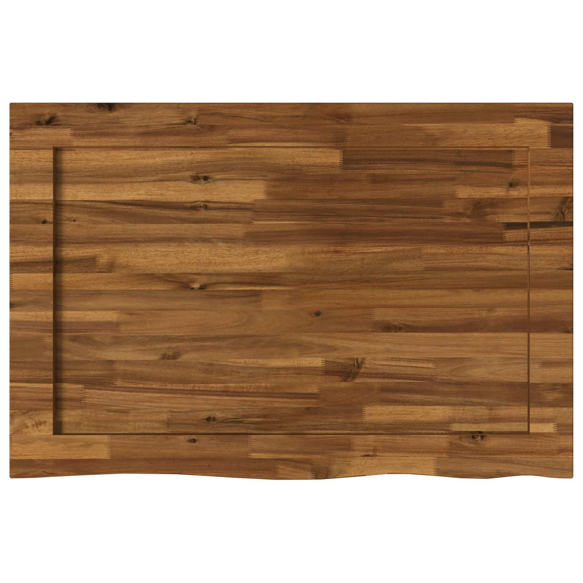 Live Edge Table Top 110 x 60 x 3.5 cm Rectangular Natural