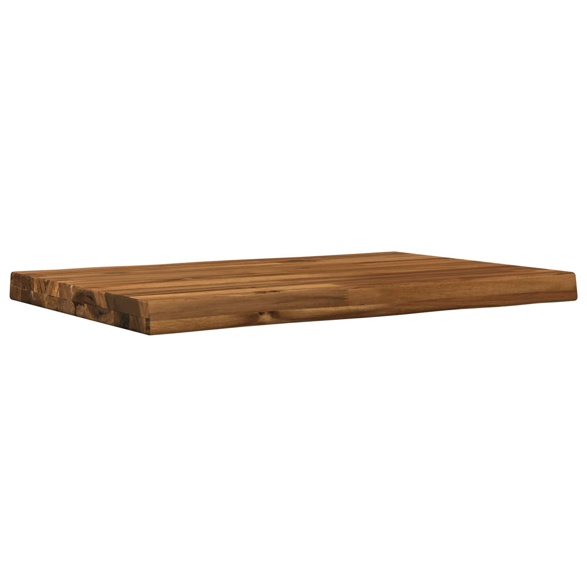 Live Edge Table Top 60 x 40 x 3.5 cm Rectangular Natural