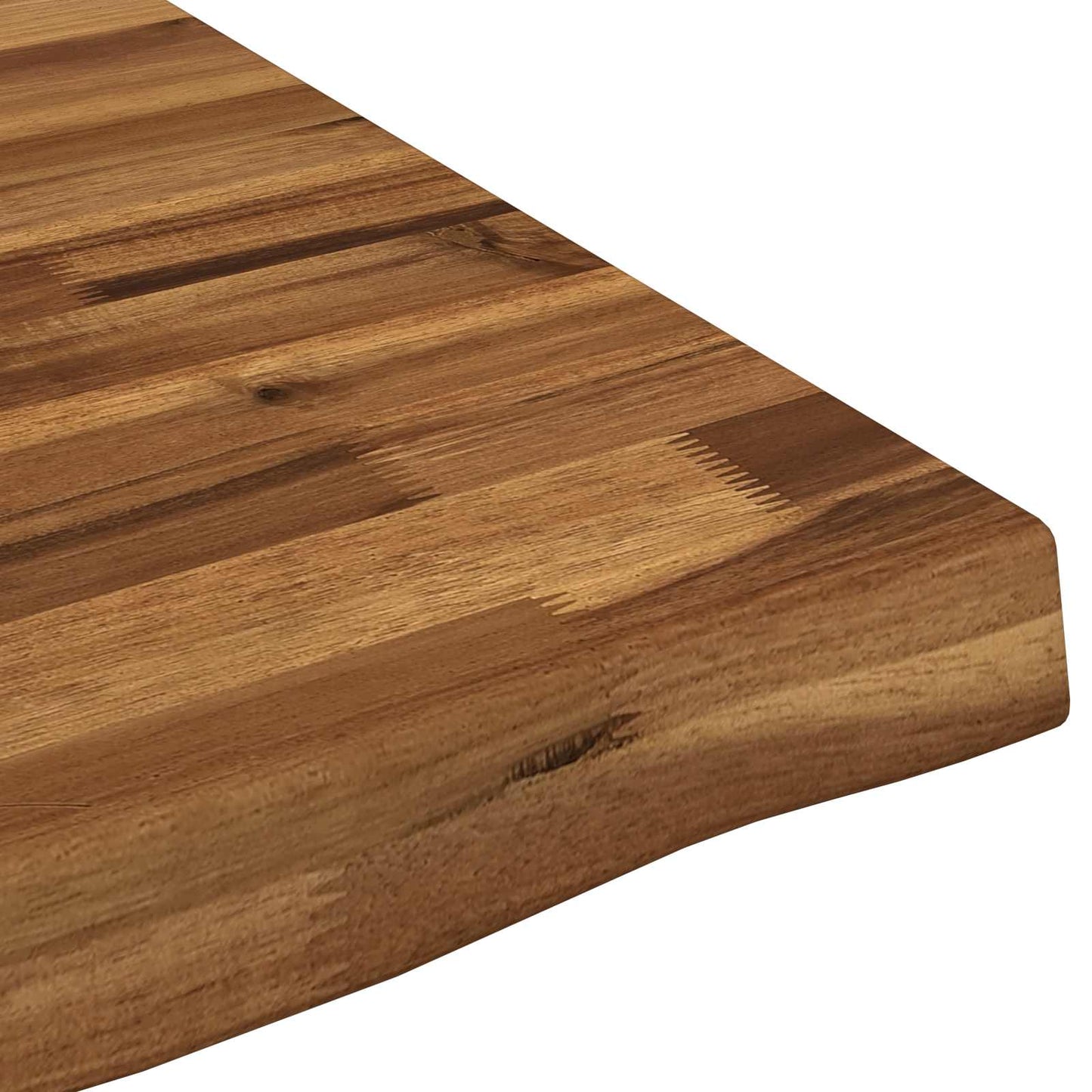 Live Edge Table Top 70 x 60 x 3.5 cm Rectangular Natural