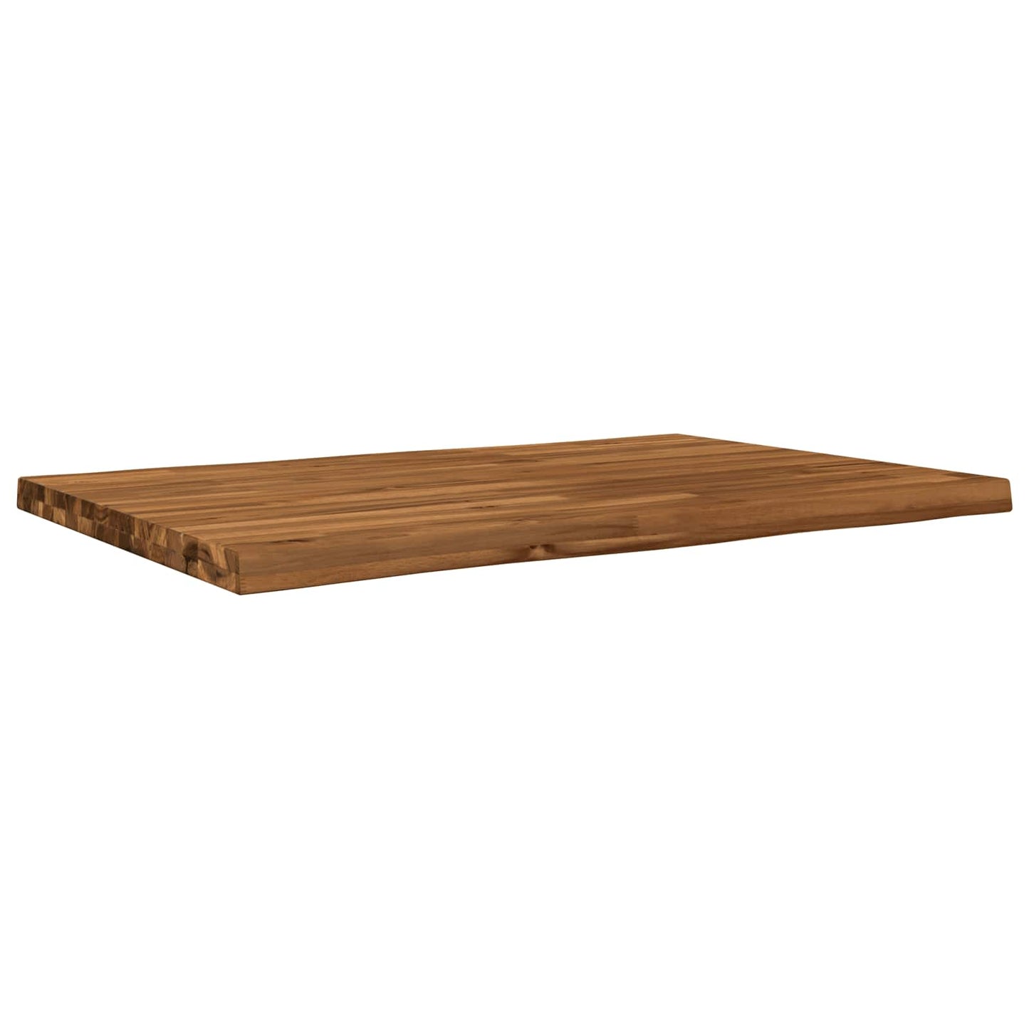 Live Edge Table Top 80 x 60 x 3.5 cm Rectangular Natural