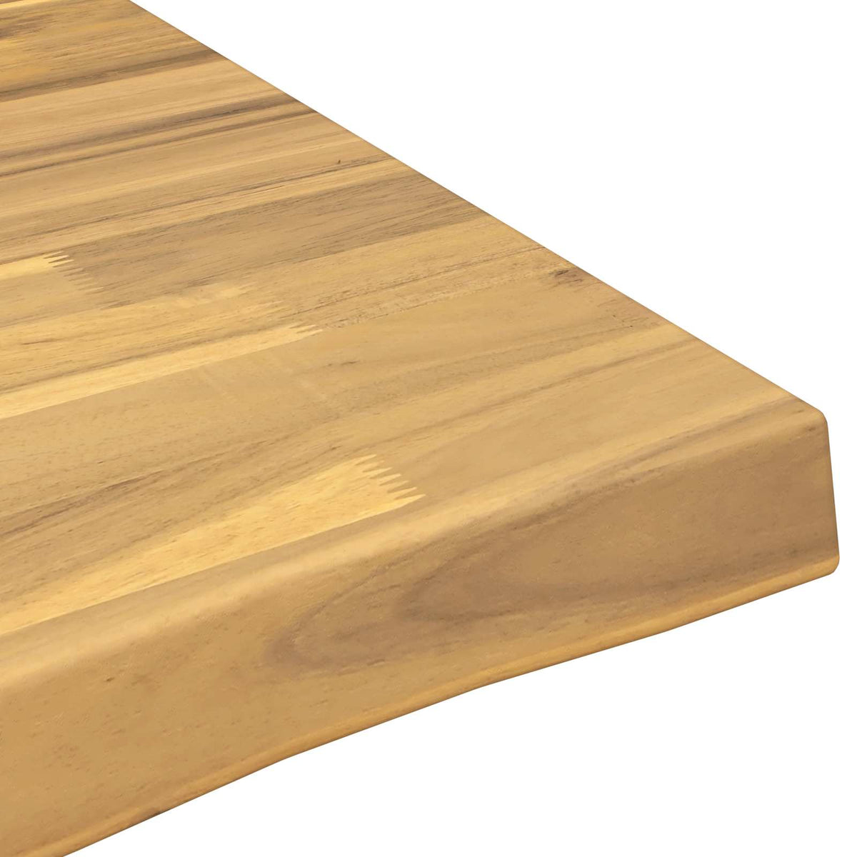 Live Edge Table Top 120 x 60 x 3.2 cm Rectangular