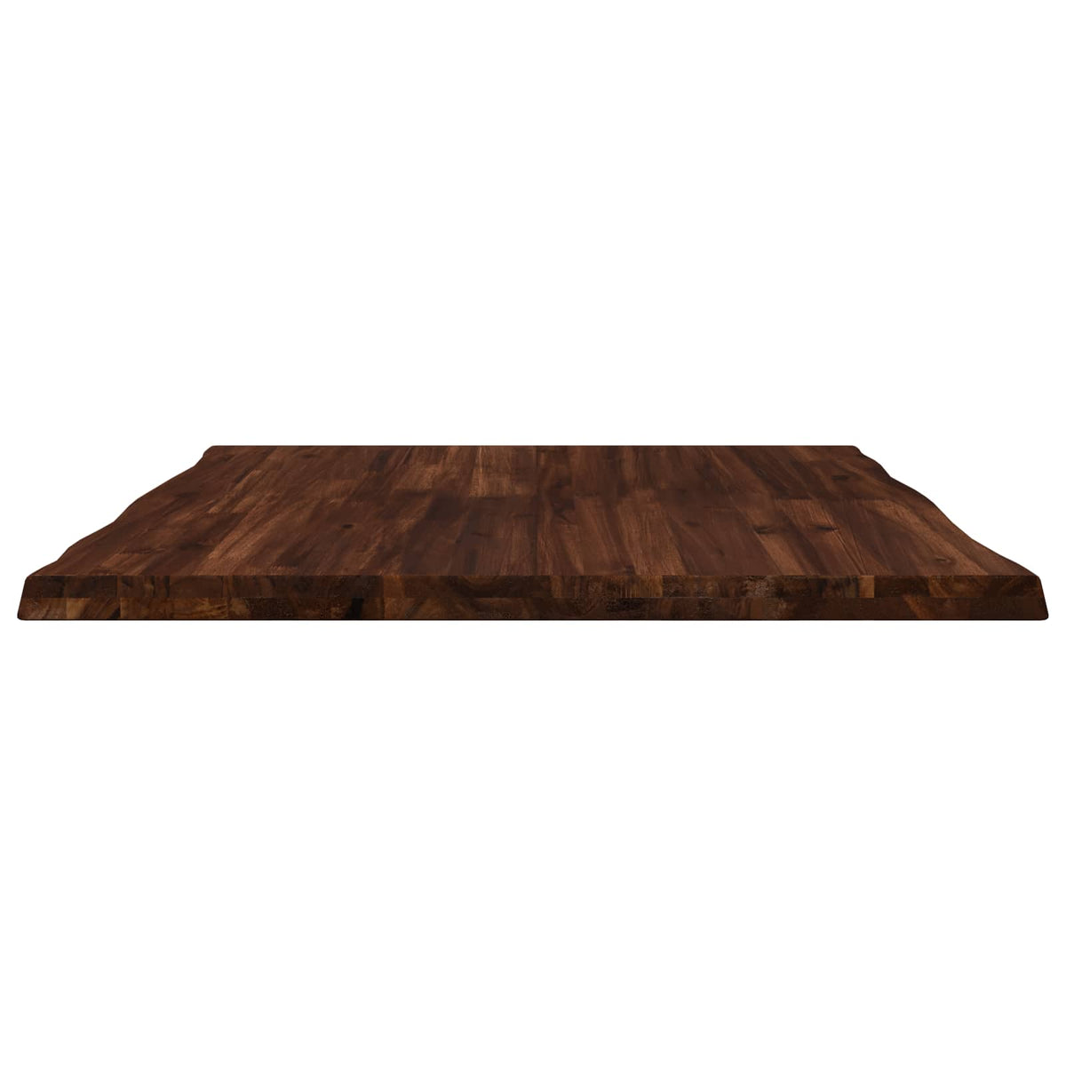 Live Edge Table Top 70 x 70 x 3.2 cm Square Solid Acacia Wood