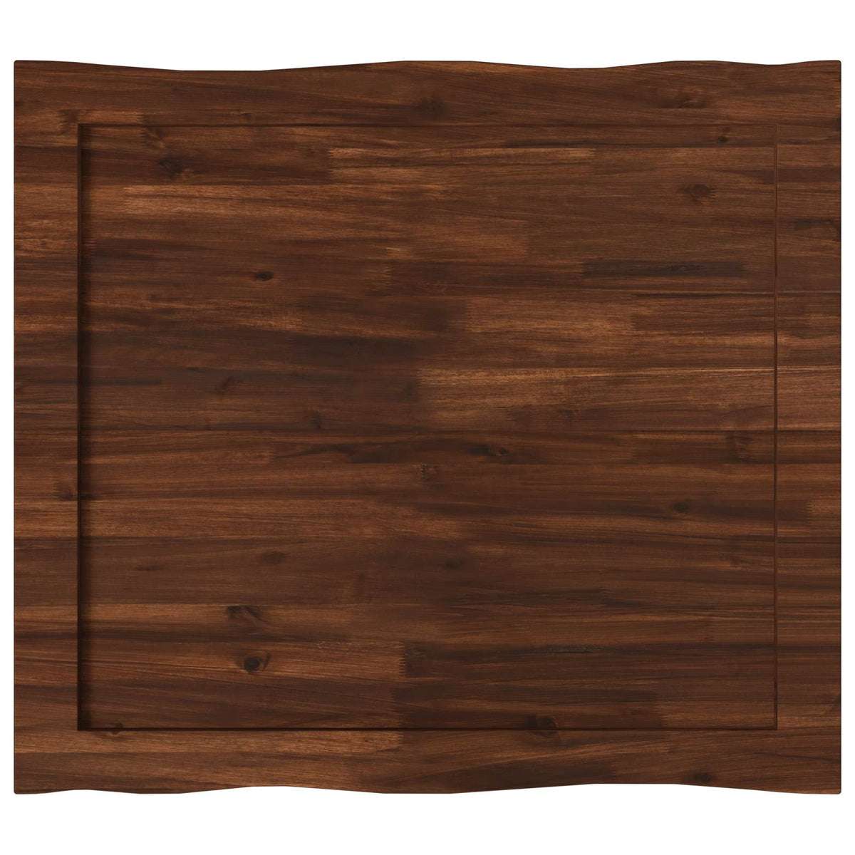 Live Edge Table Top 90 x 80 x 3.2 cm Rectangular