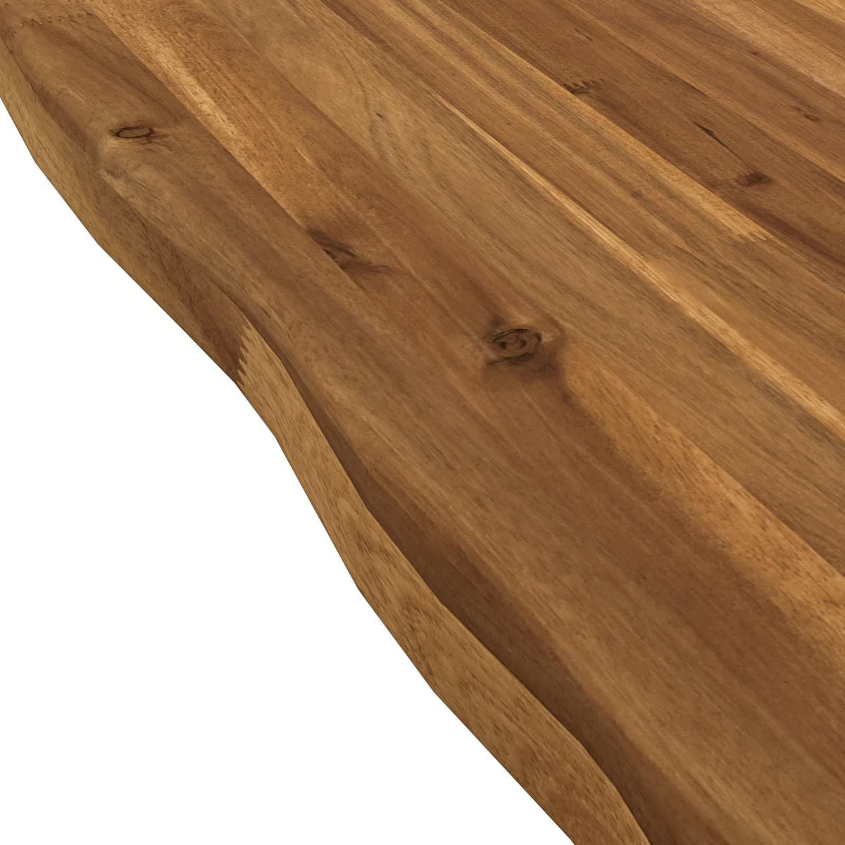 Live Edge Table Top 90 x 80 x 3.2 cm Rectangular