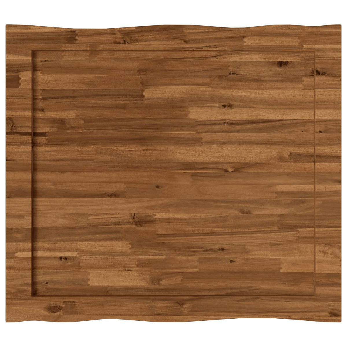 Live Edge Table Top 90 x 80 x 3.2 cm Rectangular