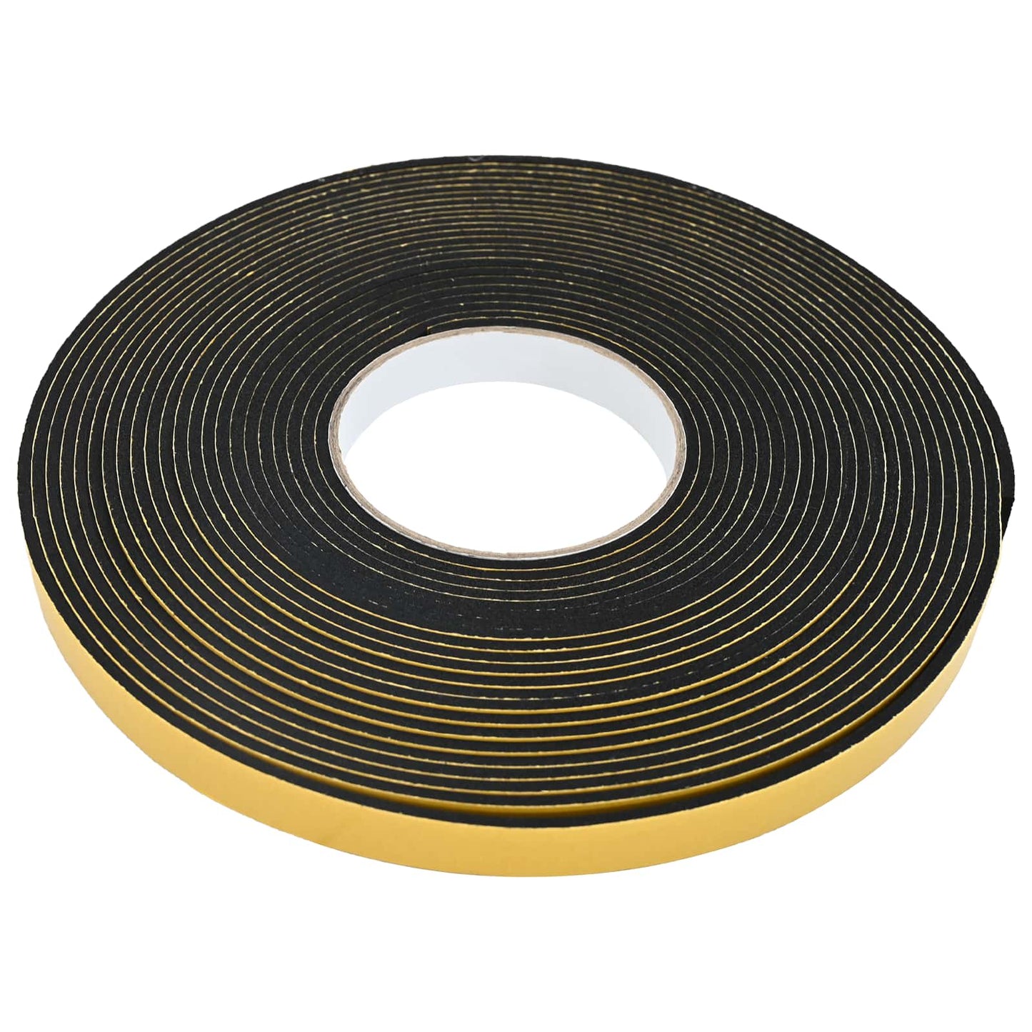 Self-adhesive Foam Tape 10 pcs Black 15mm x 10m CR Foam